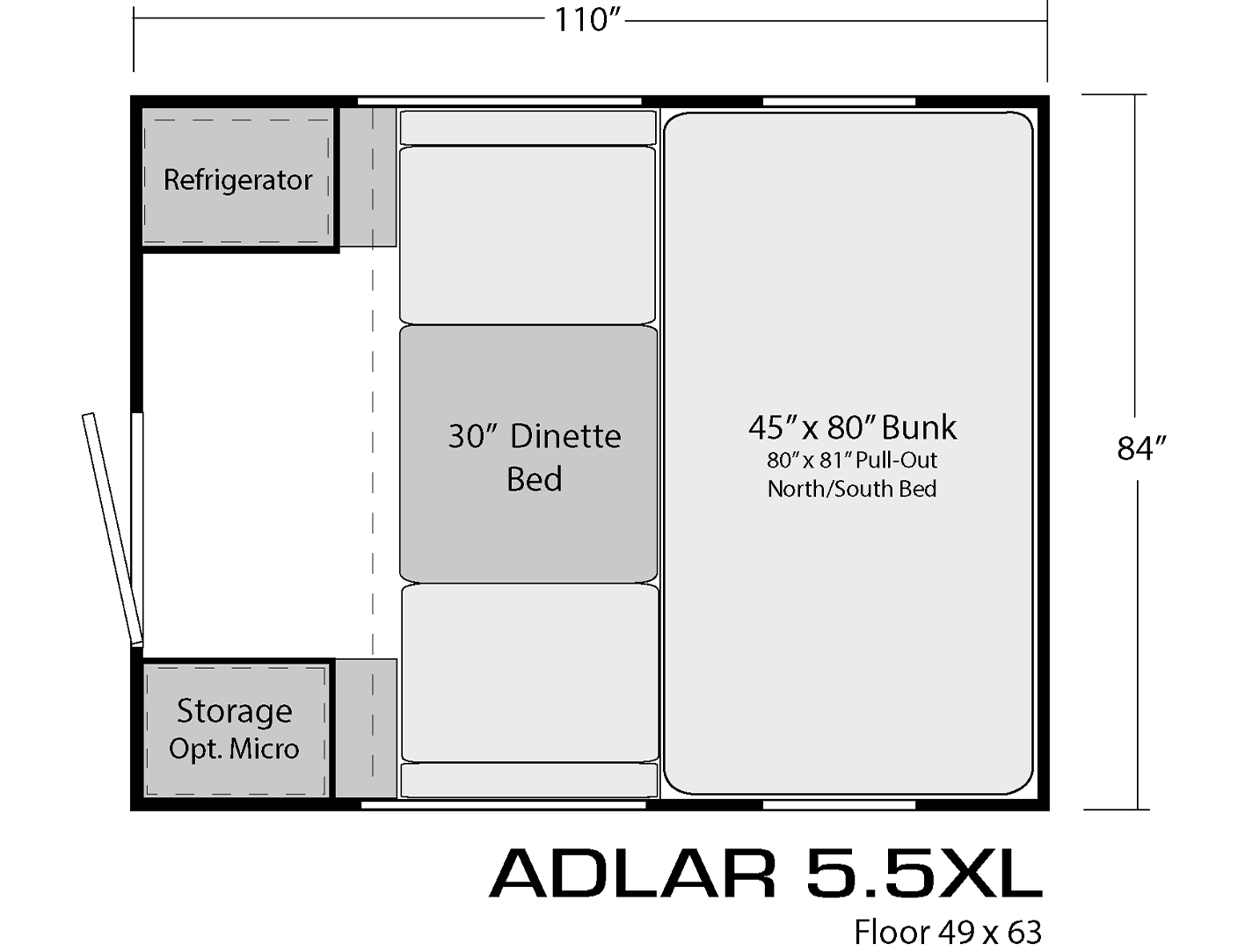 Aluminum Truck Camper Construction