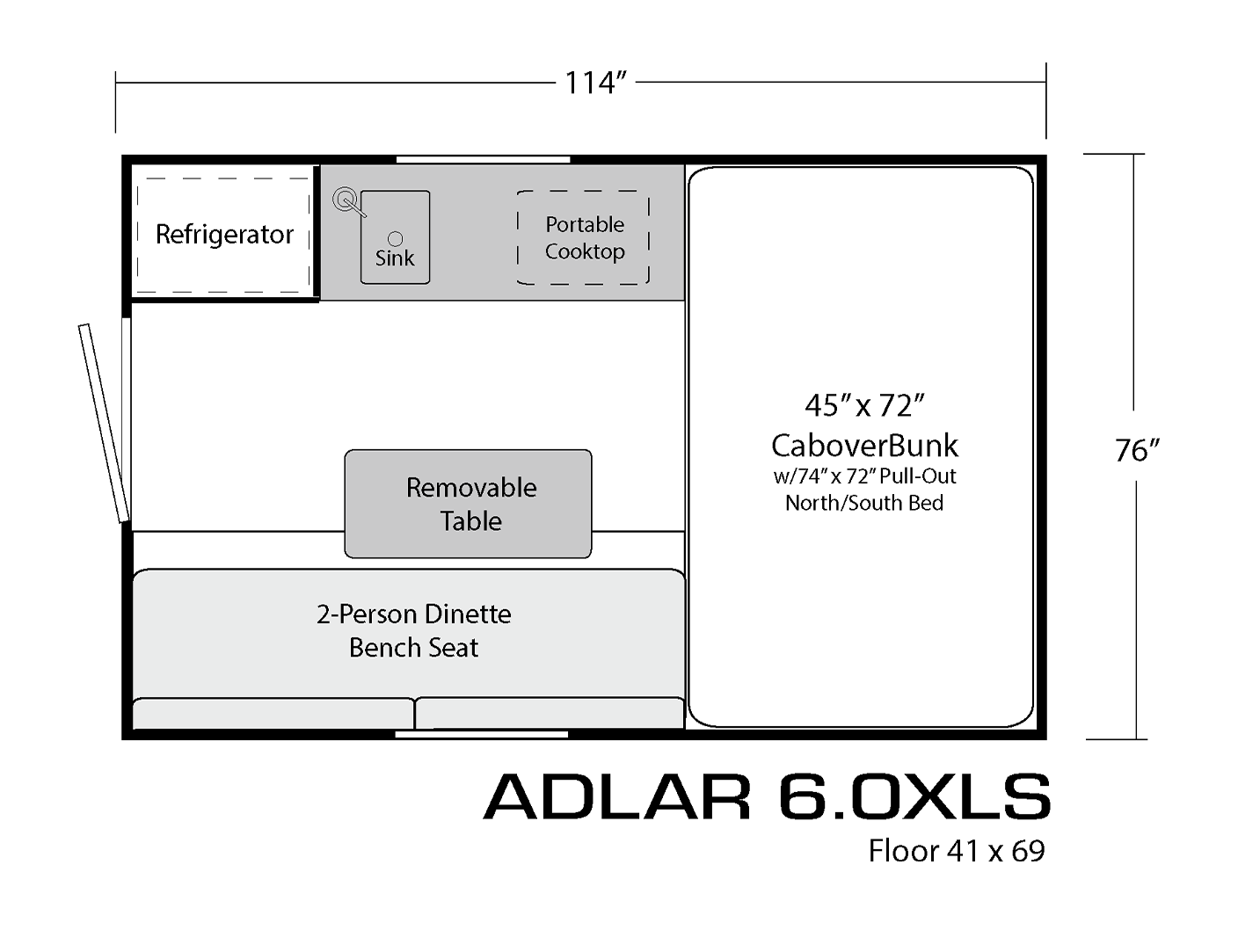 ADLAR 6.0XLS floor plan